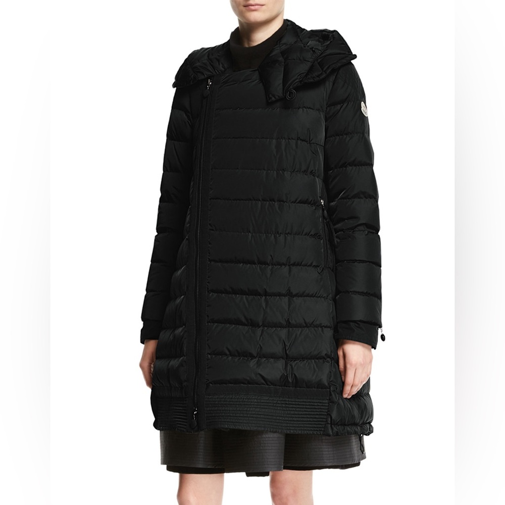 Black Moncler Christabel Puffer Jacket